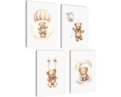 Posterset Wandafbeeldingen voor Kinderkamer Decoratie