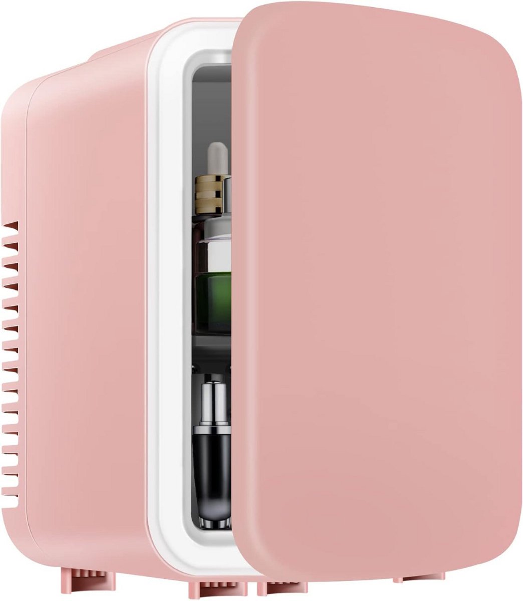 Skincare Fridge 4L - Organizer - Make up Koelkast - Beauty Fridge - Roze