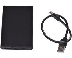 Tekmee Powerbank – 5000 mAh – USB-A en USB-C – Draagbare Oplader
