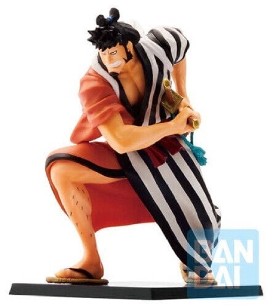 Banpresto One Piece Ichibansho PVC Statue The Nine Red Scabbards is Here Kinemon 11 cm Beeld Multi
