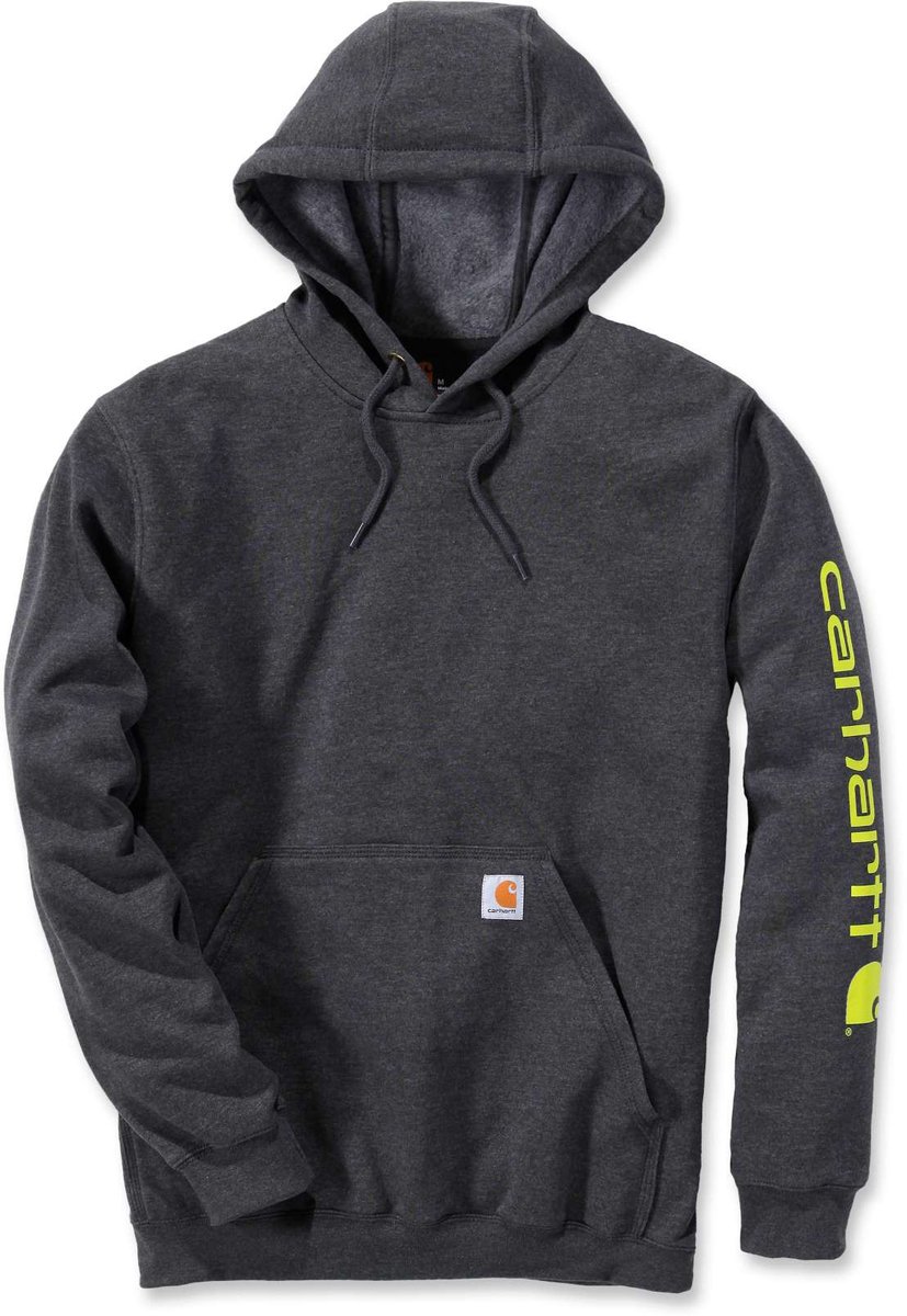 Carhartt Iconic K288 Logo Sweatshirt Grijs