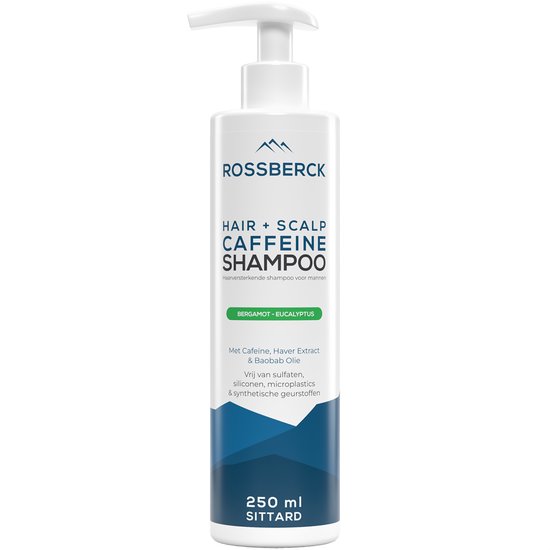 Rossberck caffeïne shampoo – sulfaatvrij – 250 ml