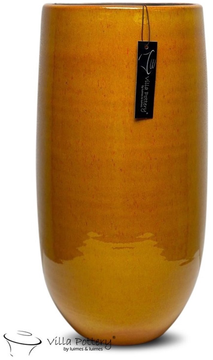 Villa Pottery Bellagio Bruin Oranje 19x45 cm