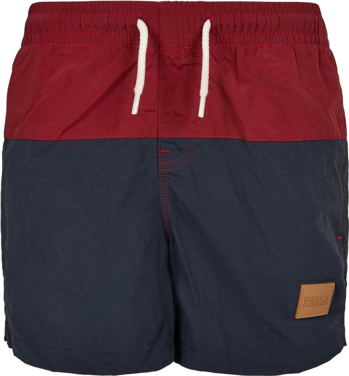 Urban Classics Block Kinder zwembroek Kids 122/128 Blauw