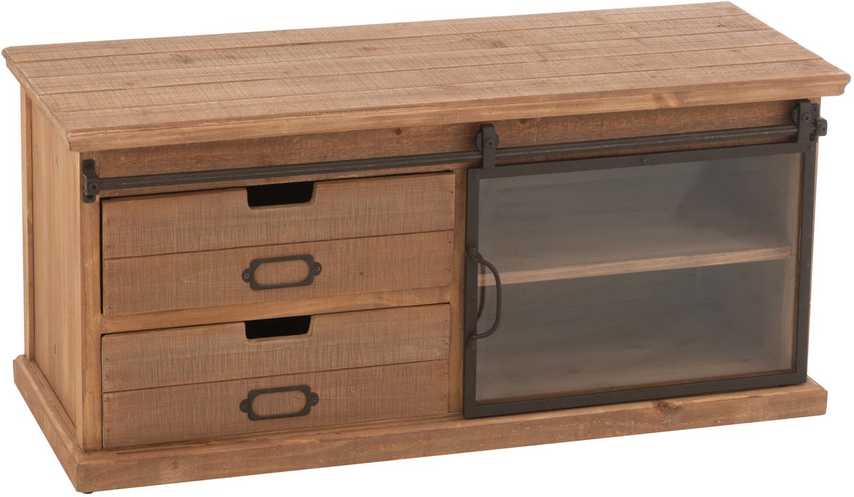 J-Line tv kast Sia - hout - naturel