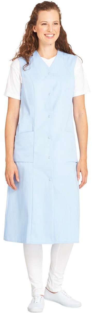 Leiber Damen Berufskleid ohne Ärmel 05/391/05 Hellblau-50