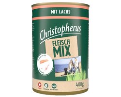 Christopherus vleesmix 6x400g - met zalm