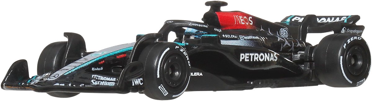 Hot Wheels Premium Metalen Formule 1 Verzamelbaar Speelgoed Raceauto - George Russell Mercedes-Benz — afbeelding 3