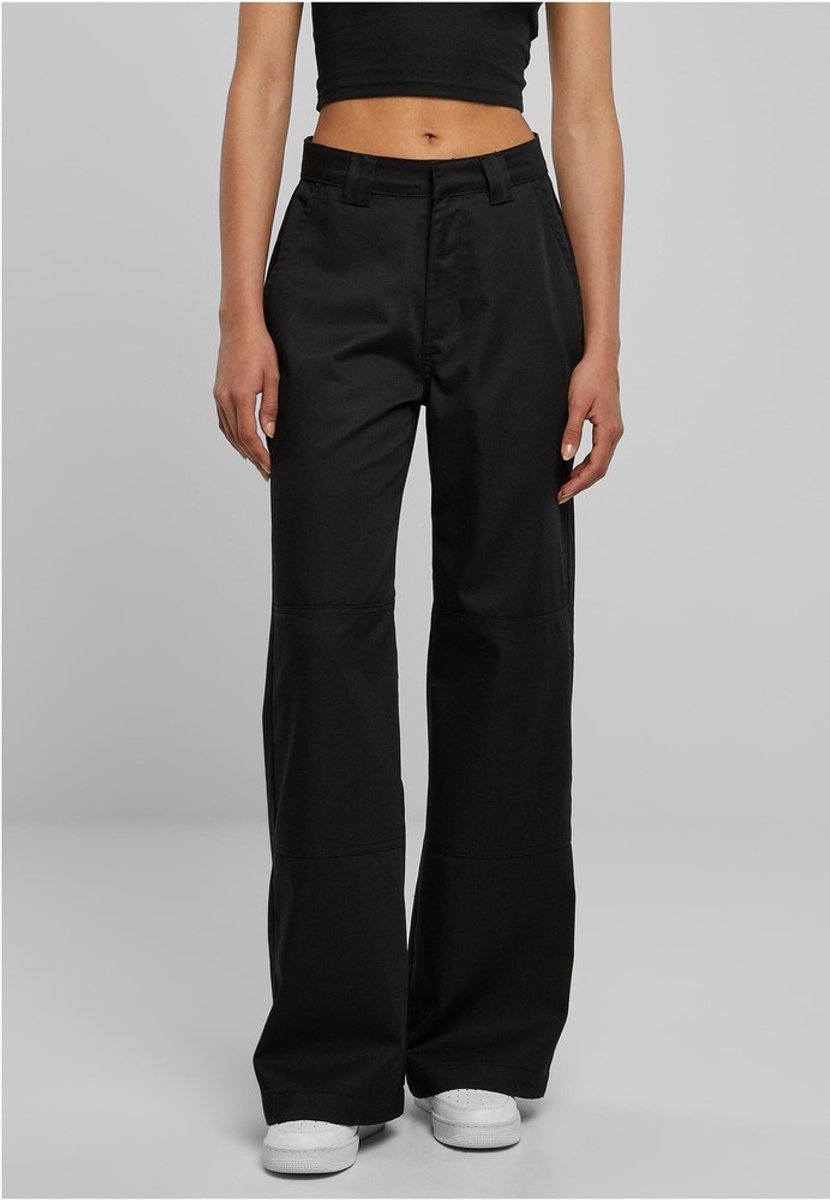 Urban Classics Straight Leg Workwear Broek rechte pijpen Taille 27 inch Zwart