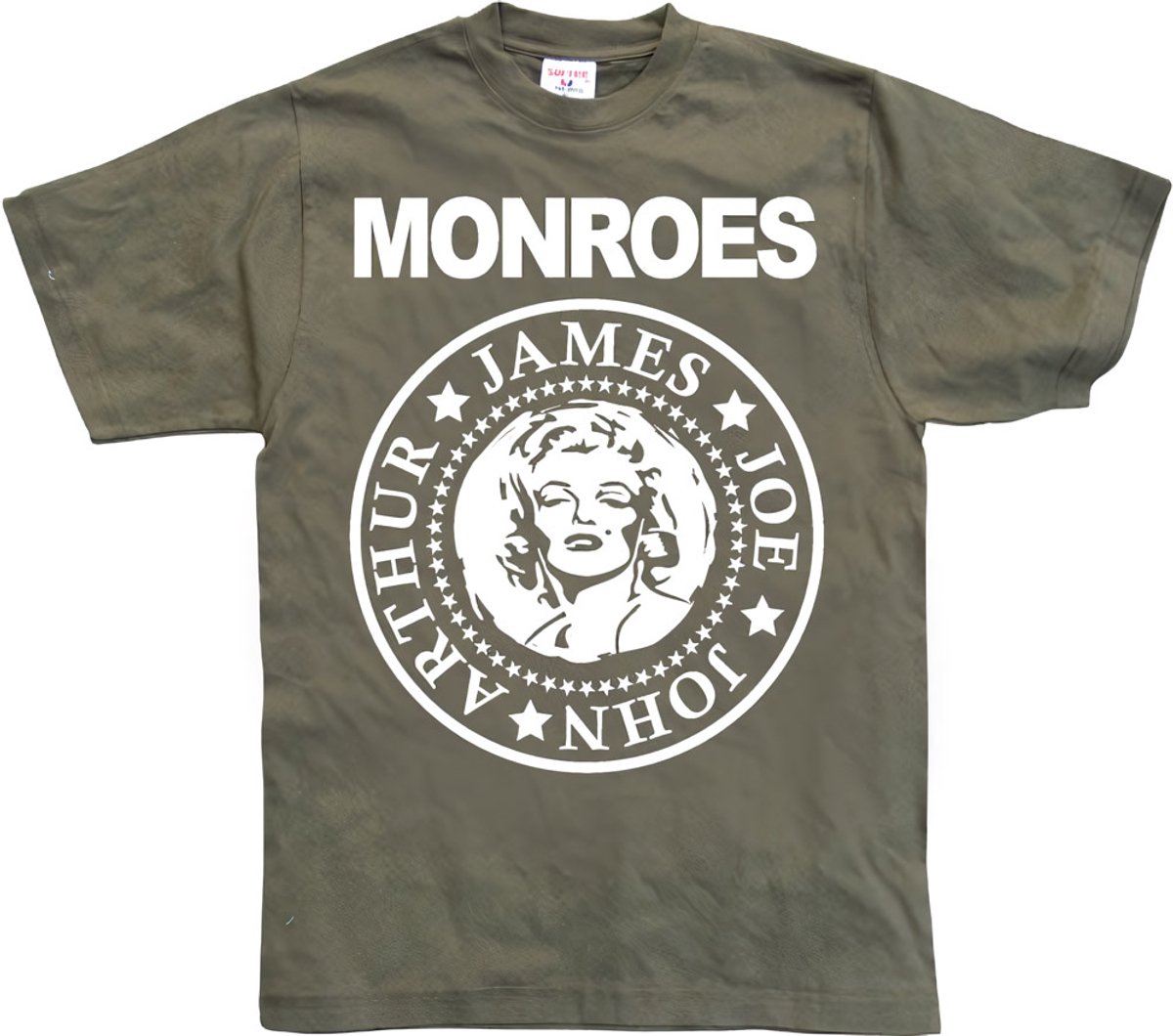 Marilyn Monroe T-Shirts SH-1-15139-H10-5 Olive-S
