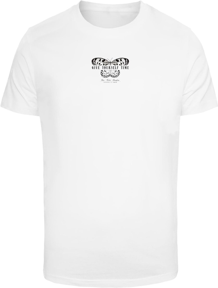 Mister Tee Give Yourself Time Heren T-shirt M Wit