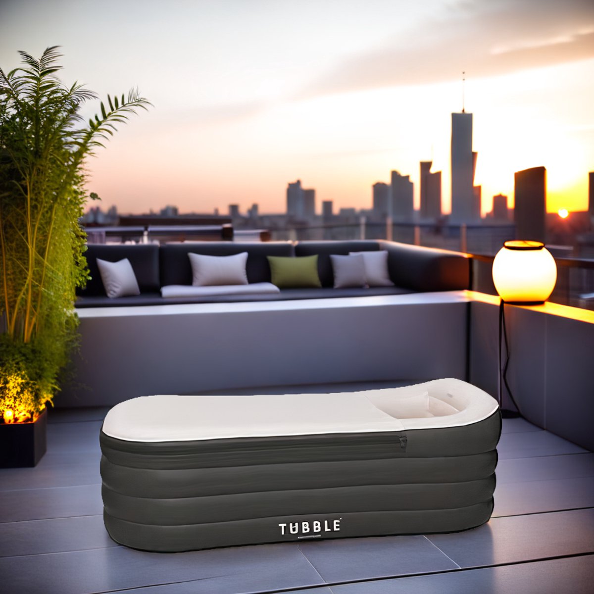 Opblaasbare Badkuip Royale 255L - Draagbaar & Inklapbaar - Opblaasbare - €3.150,00