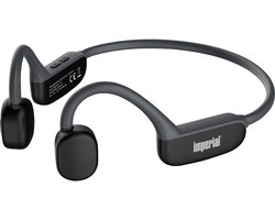Imperial BluTC Active 2 - Bone Conduction Headphone – Open-Ear Sport Oortjes - Draadloos - Bluetooth - Zwart