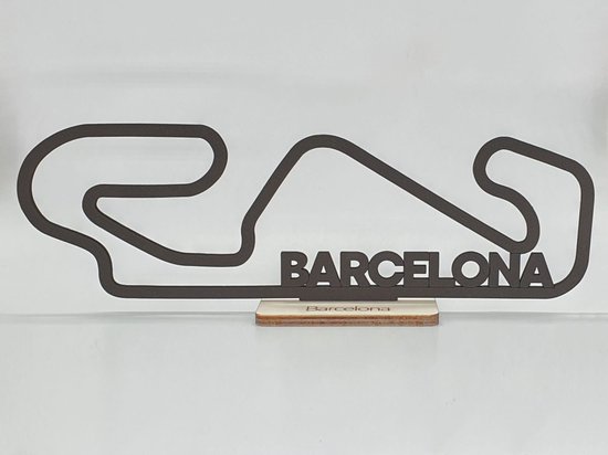 Circuit barcelona 22x25cm