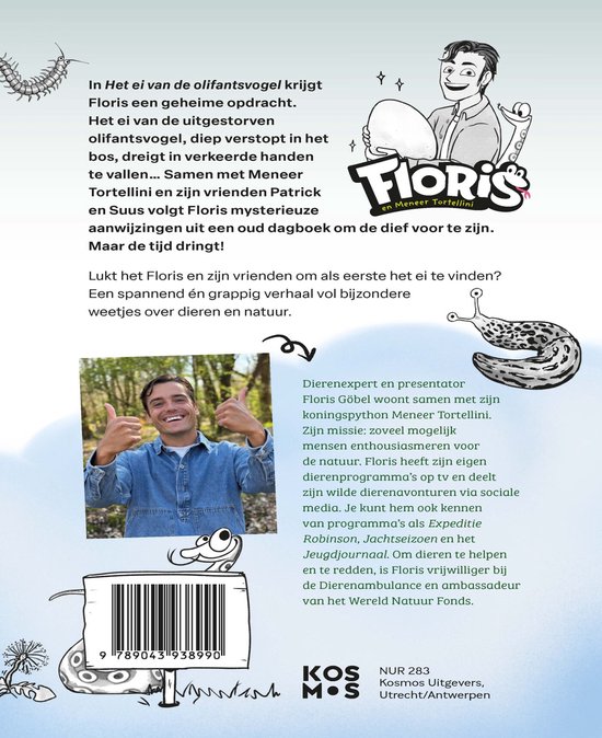 Floris en meneer Tortellini - Het ei van de olifantsvogel
