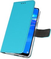 Wallet Case Hoesje voor Huawei Y7 / Y7 Prime (2019) Blauw