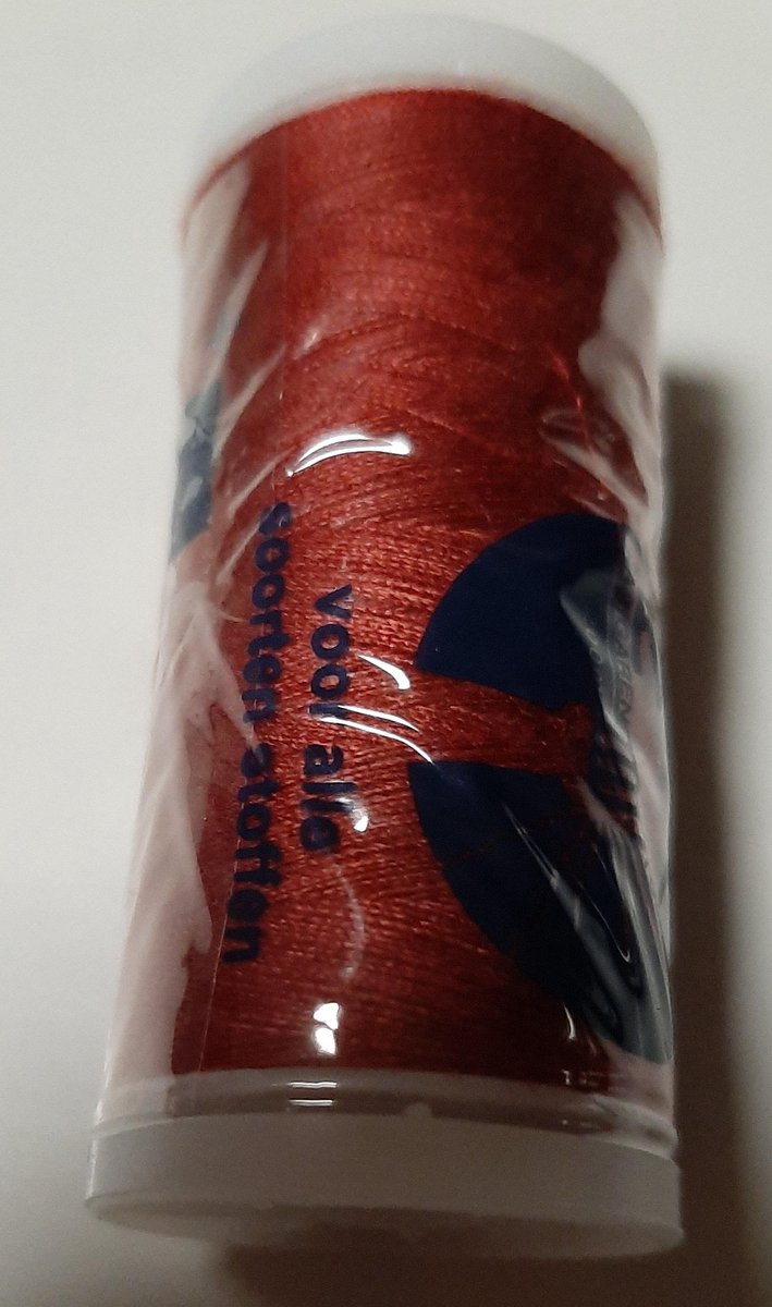 1 klosje artifil naaigaren - garen voor naaimachines en naaien met de hand - 100% polyester - col 1028 kersenrood rood - 200m