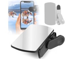 Lampstatieven–Verstelbare Smartphone Lichtreflector Kit – Verbeter Selfies/Foto's/Videos, Met Reiskoffer + Universele Clip (Past op Alle Smartphones) | Voor Content Creators, Hobbyisten & Daily Use