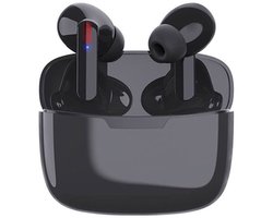 Draadloze Oortelefoons – In-Ear – Bluetooth 5.0 – Noise Cancelling – Aanraakbediening – IPX5 Waterdicht – 24u Accuduur – Dubbel Microfoon – Sportoortelefoons – Met Oplaadcase – Zwart