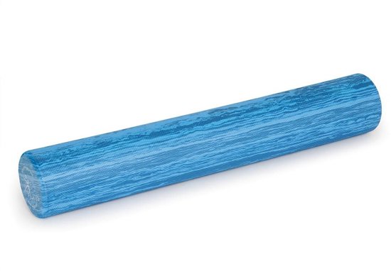 b'SISSEL Pilates Roller Pro Soft 90 cm blauw gemarmerd - SIS-310.015'