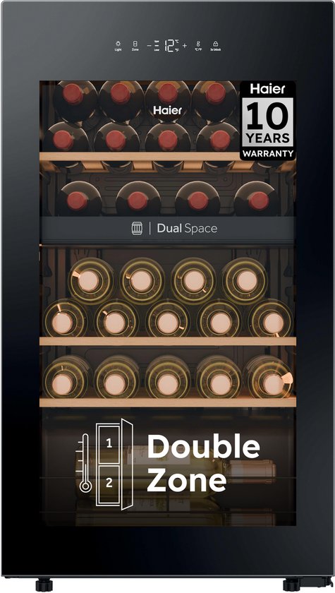 Haier HWS32GDG - Wijnkoelkast - 32 flessen - Energieklasse G - Haier - €451,00