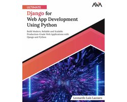 Omslag van Ultimate Django for Web App Development Using Python