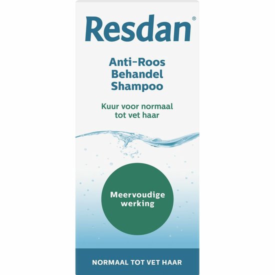 Resdan Anti-Roos Shampoo Normaal tot Vet Haar