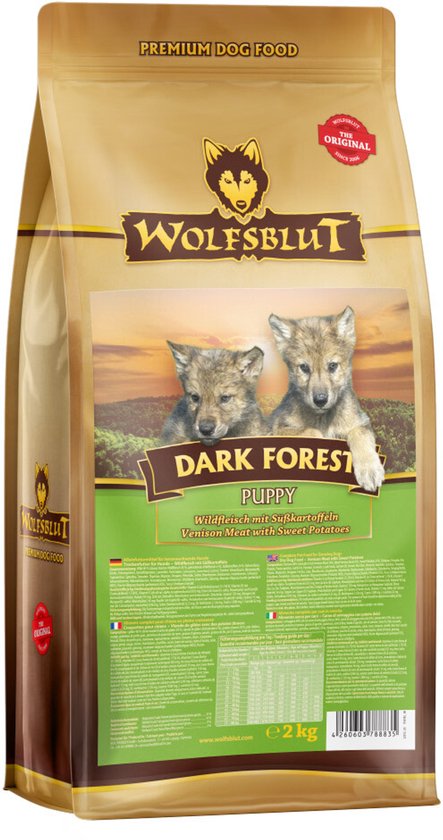Wolfsblut Puppy Dark Forest Hondenvoer - 2 kg