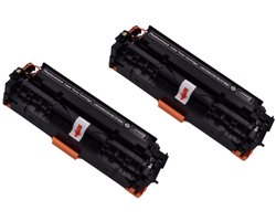 KATRIZ® huismerk toner CC530A/CE410X/CF380X-(2x Zwart)|Geschikt voor HP Color Laser CP2020/CP2025 /Color Laser CM2320/2323/2430 /HP LaserJet Pro 300 color M351 Pro400 color M451 /400 series/ HP Color LaserJet Pro MFP M476 series