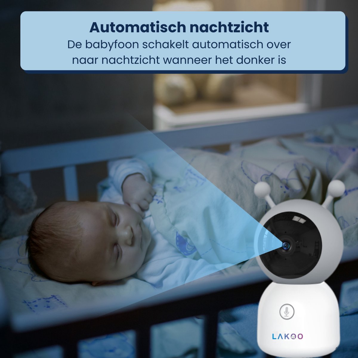 Helios2day BabyGuard Pro 6T Babyfoon met Camera en Nachtzicht - afbeelding 3