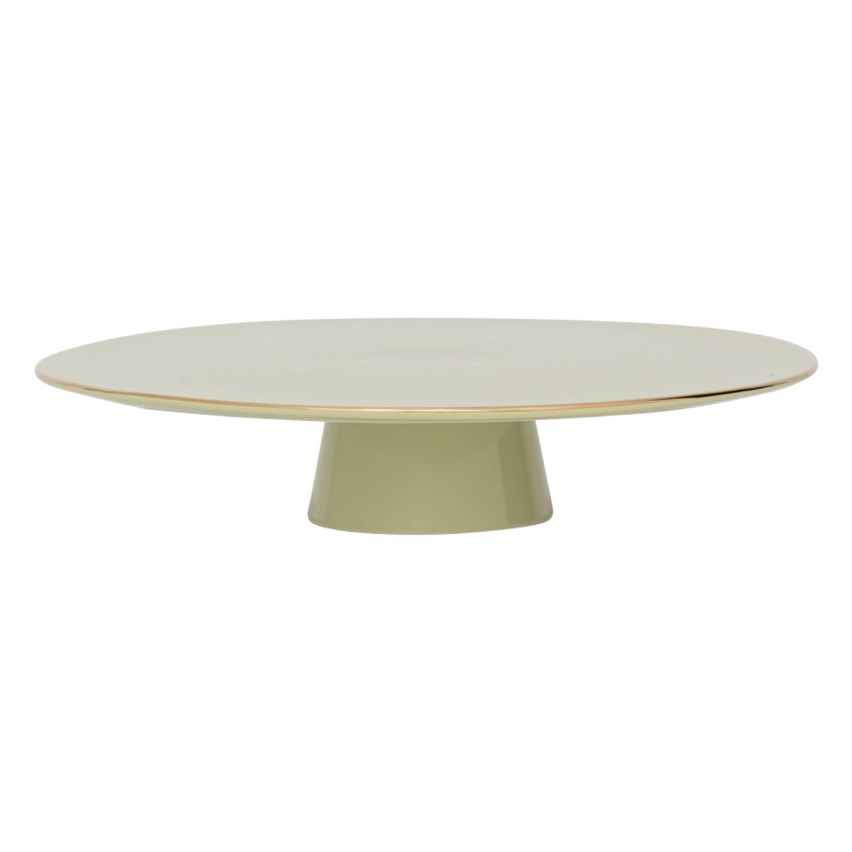 Urban Nature Culture Good Morning Taartschotel taartplateau op voet Diameter 29cm Pale Green