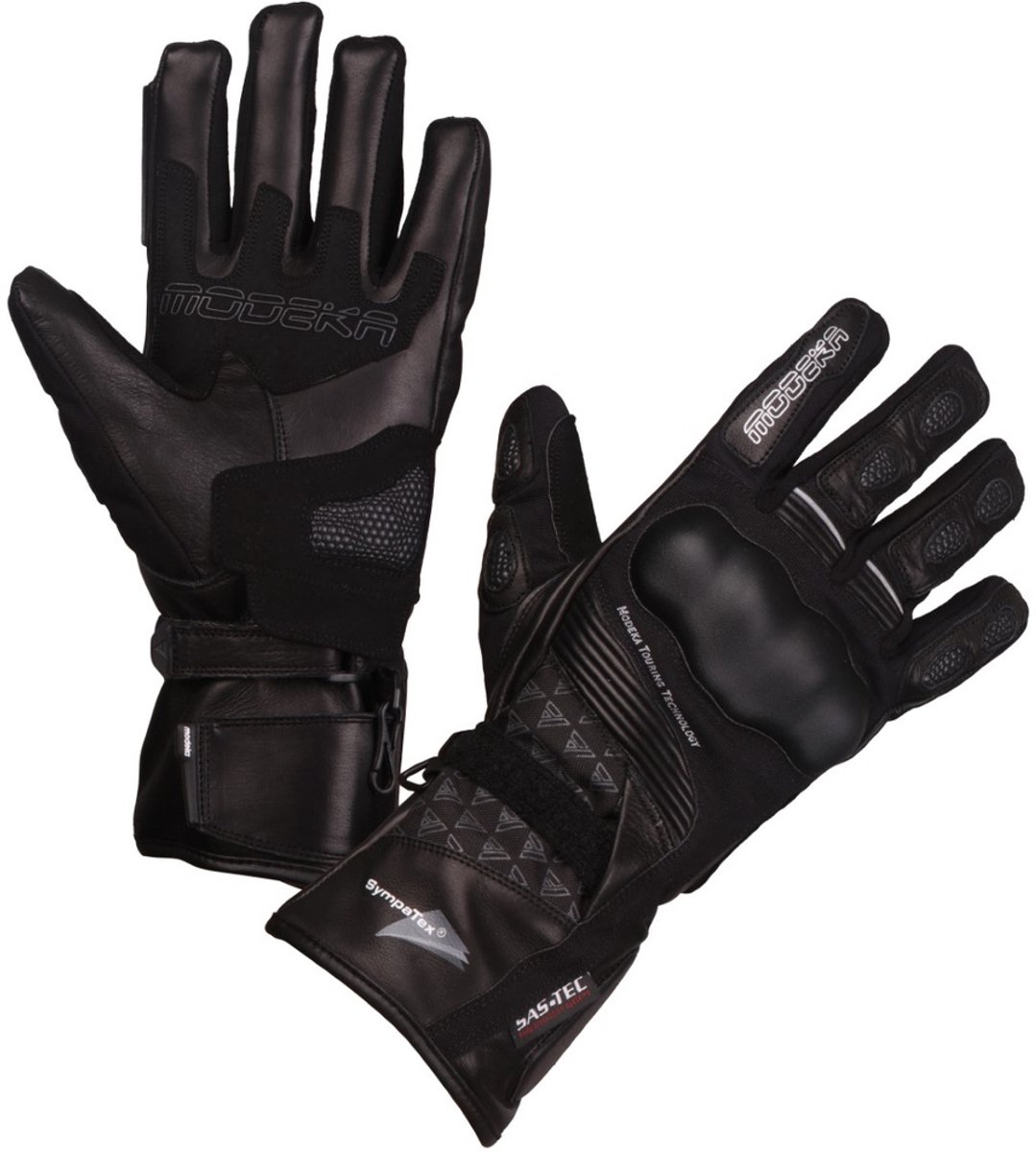 Modeka Panamericana Zwart - Handschoen