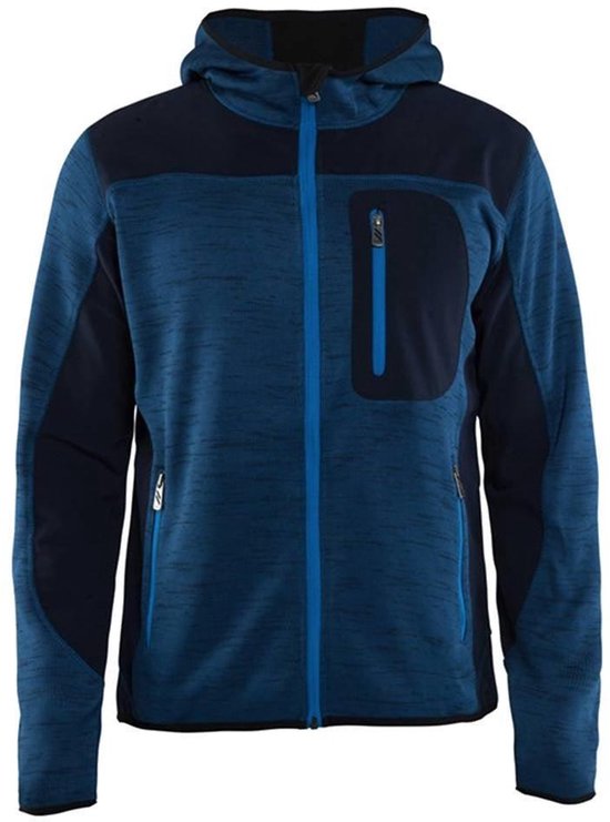 Blåkläder 4930-2117 Cardigan tricoté avec softshell Army Green / Black taille XL