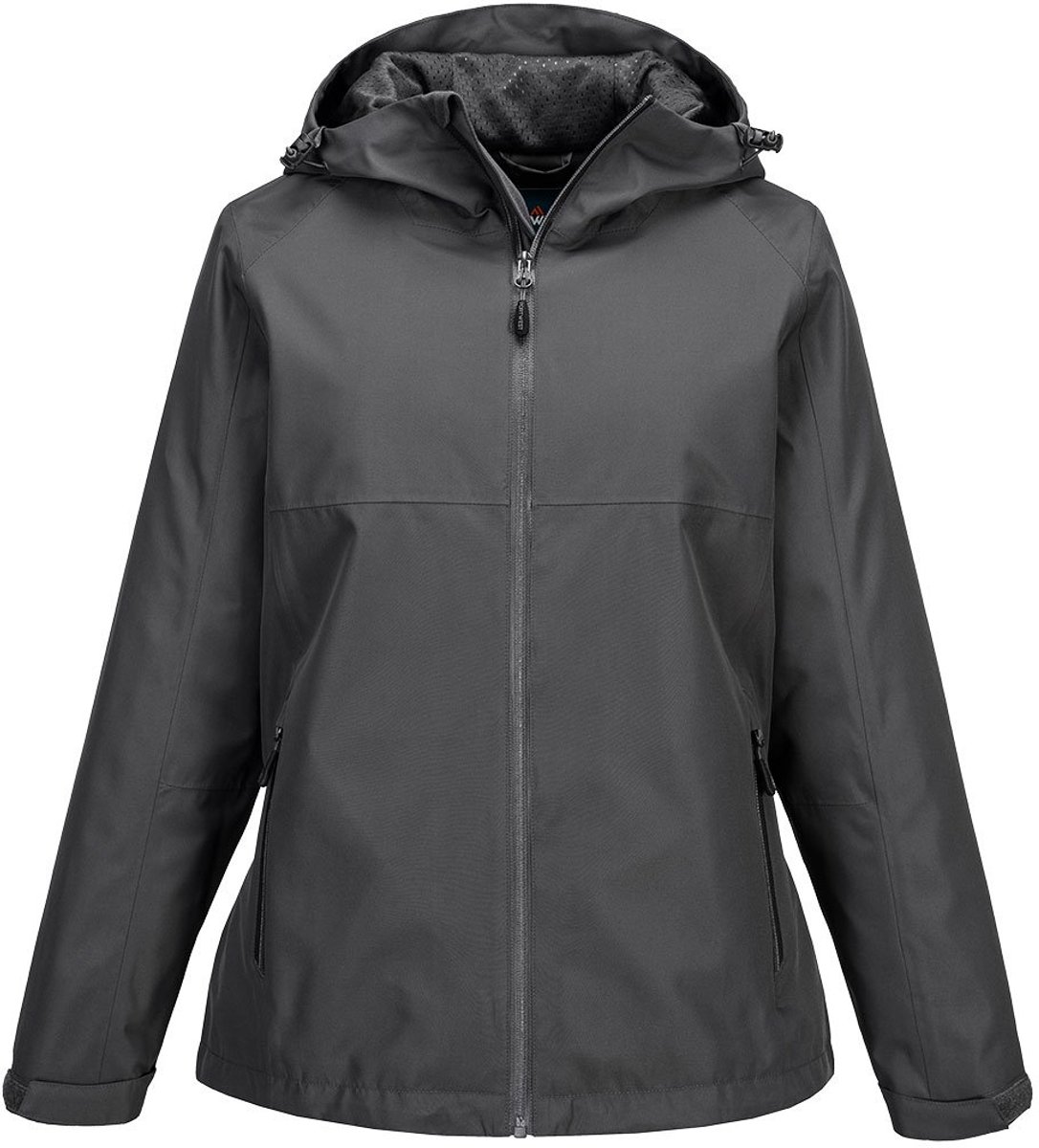 Portwest Professioneel regenjack voor dames S614 - Mol grijs - S