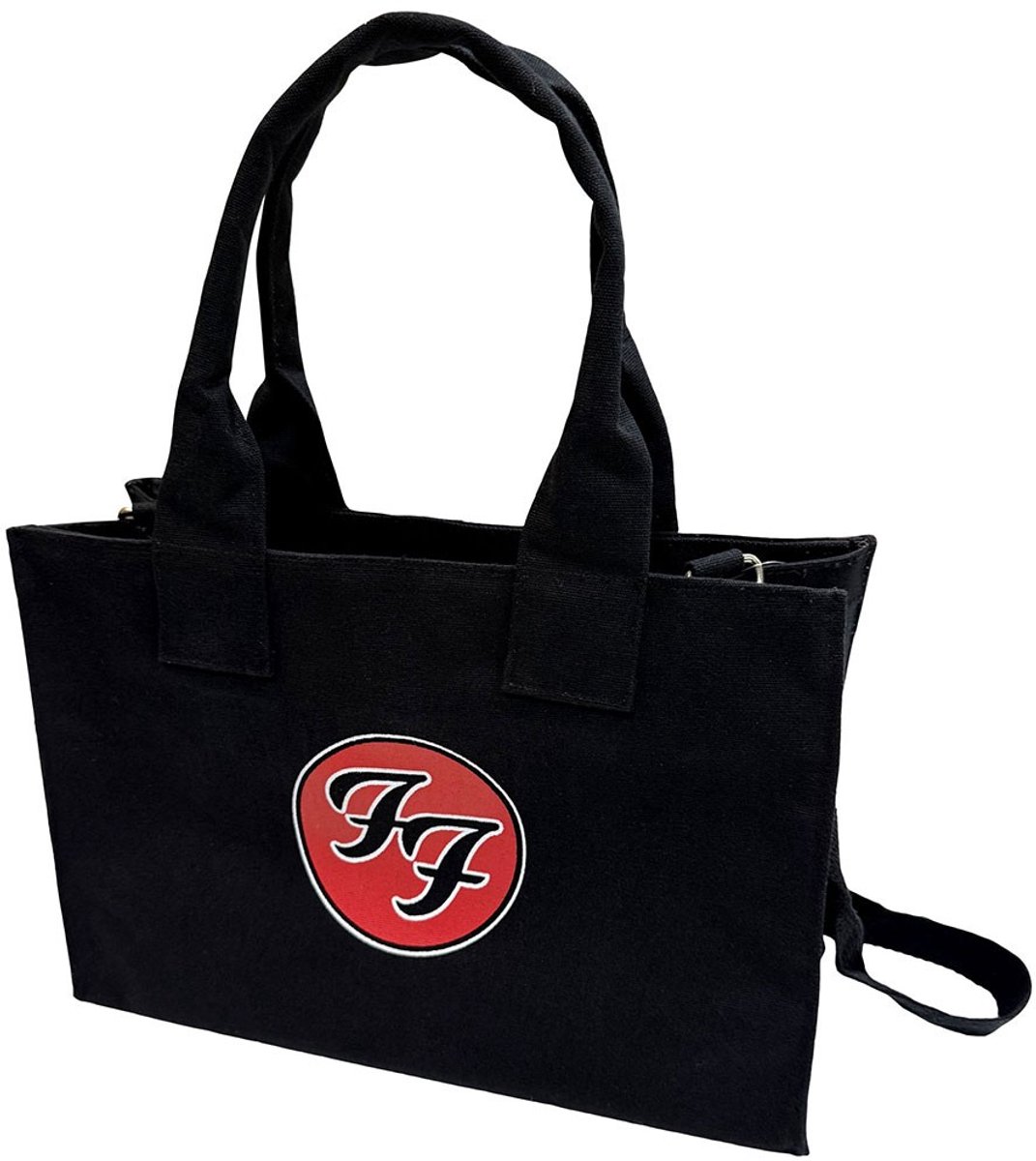 Foo Fighters - FF Logo Schoudertas/Shopper - Zwart
