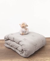 HOOMstyle Wasbaar dekbed zonder overtrek - Kids - 120x150cm - met 1 kussensloop - Zand