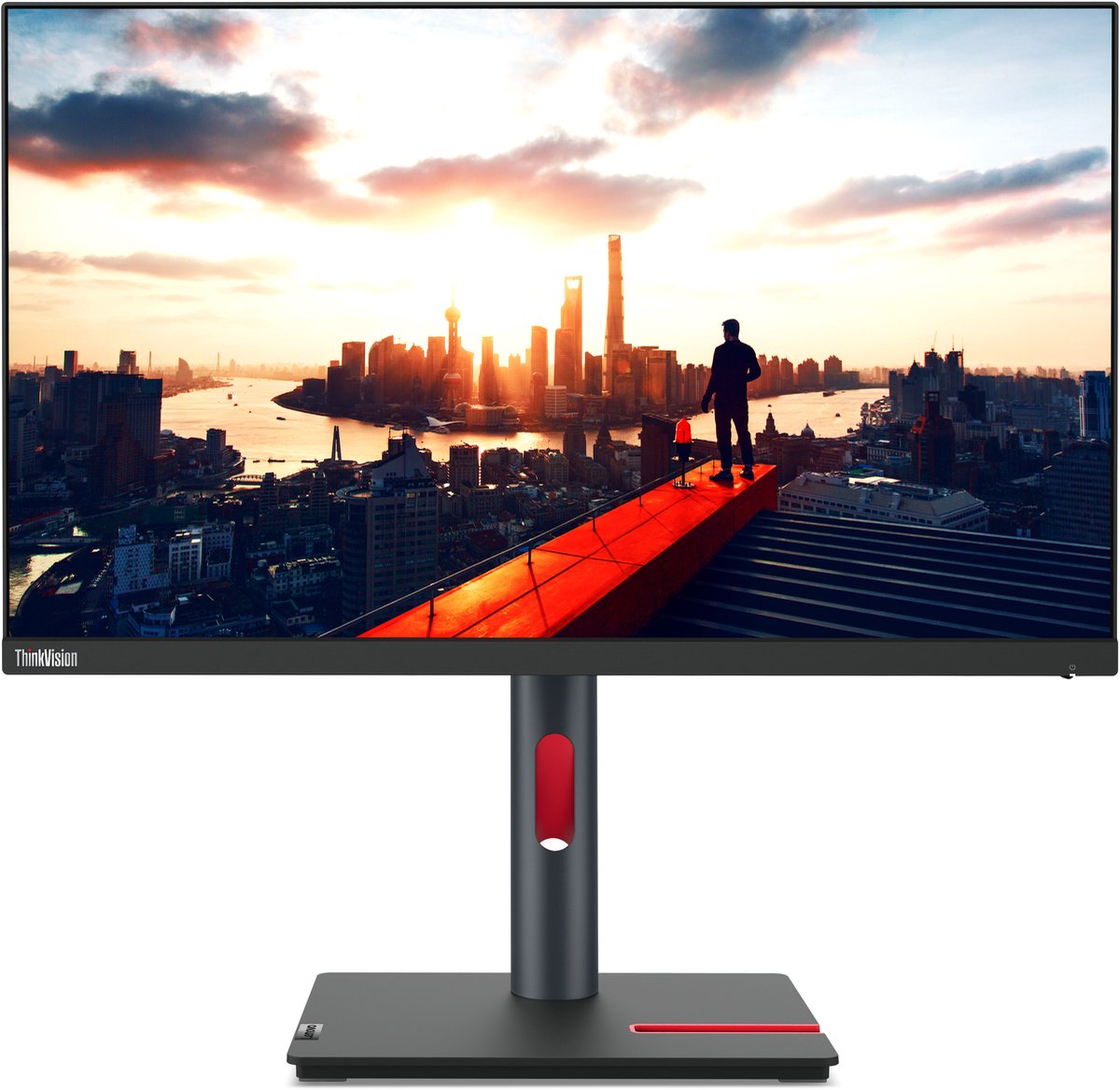 Lenovo ThinkVision P24h-30 computer monitor 60,5 cm (23.8") 2560 x 1440 Pixels Quad HD LED Zwart