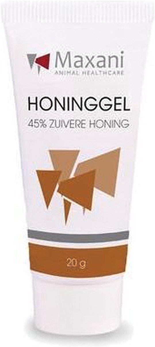 honinggel voor honden - ondersteund het herstellend vermogen vande huid - schaafwonden snijwonden, kleine brandwonden- 50 gr