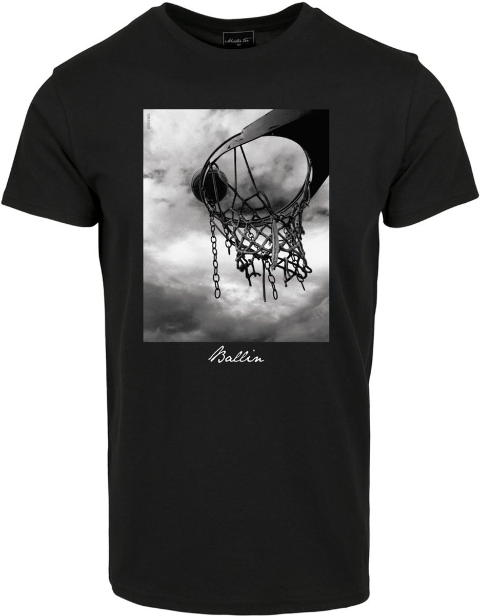 Mister Tee Ballin 2.0 Heren T-shirt S Zwart