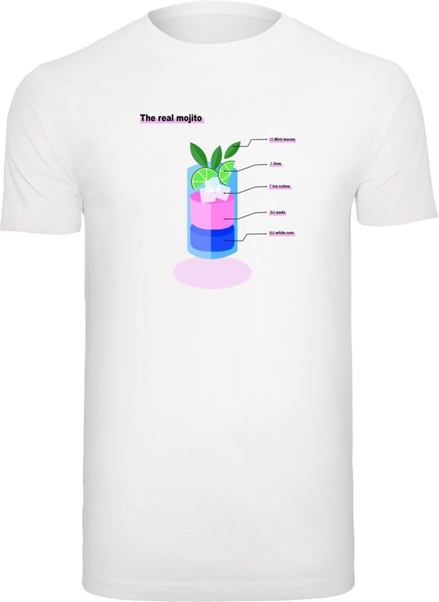 Mister Tee The Real Mojito Tee -M Wit