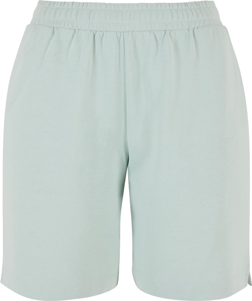 Urban Classics Organic Terry Bermuda korte broek Mintgroen