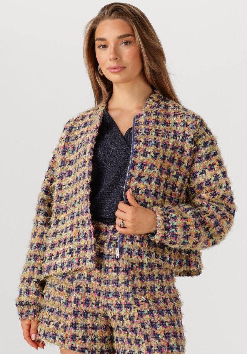 Studio Amaya Fleur Jassen Dames - Winterjas - Multi - Maat XS