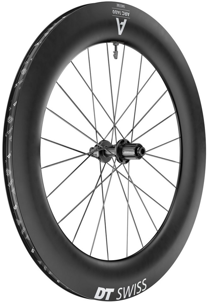 Dt Swiss Arc 1400 Dicut 85 Cl Disc Tubeless Achterwiel Racefiets Zilver 12 x 142 mm / Shimano/Sram HG