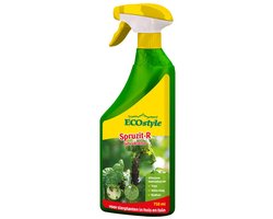 ECOstyle Spruzit-R Gebruiksklaar- Insecten Bestrijdingsmiddel Spray - tegen Bladluis, Trips, Witte Vlieg - 100% Plantaardig - Binnen & Buiten - 750 ML