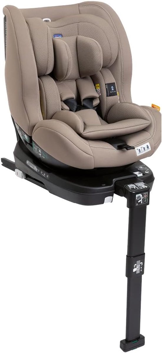 Image of 360° Draaibare i-Size Autostoel voor Kinderen 0-7 Jaar | Verstelbaar Kinderzitje Groep 0/1/2 met Reduceerkussen
