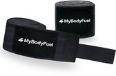MyBodyFuel - Bandage Boksen - Boks Bandage & Kickboks Bandage - 5m - 2 Stuks Zwart
