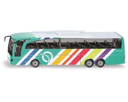 siku 3738001, Mercedes-Benz Travego reisbus RATP Frankrijk, 1:50, Metaal/Plastic, Multicolor, Openbare deuren en klep