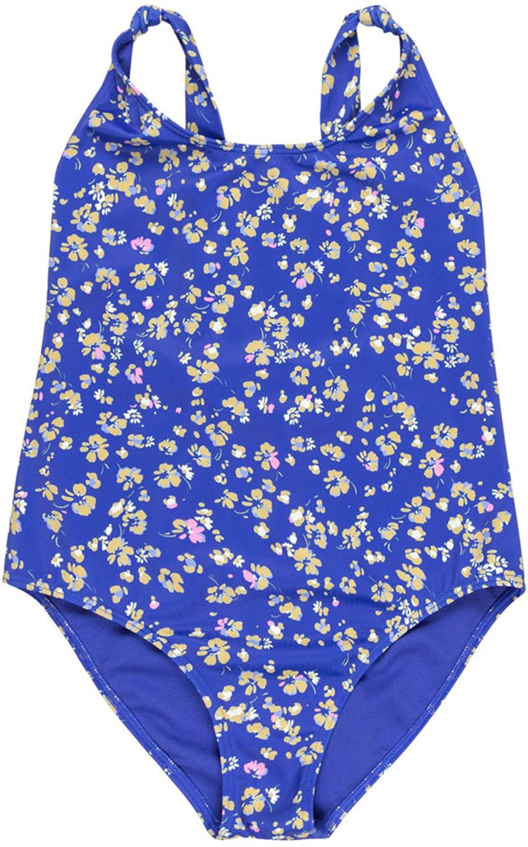 Roxy Shadow Floral Zwemkleding 16 Years Meisjes Blauw