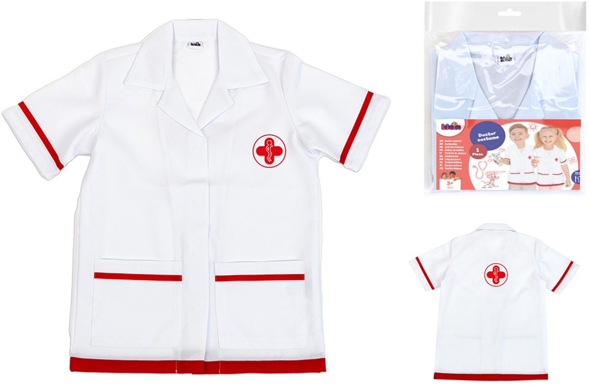 Klein Toys - Doktersjas Junior Wit - Maat One Size - doktersset — afbeelding 3