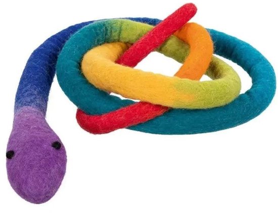 Boa serpent en Feutre Goki